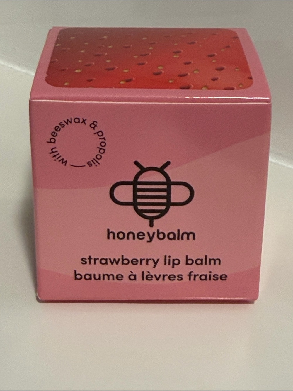 Strawberry Lip Balm - Pink